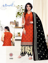 Manisha Dil Mange More Cotton Print Dress Catalog