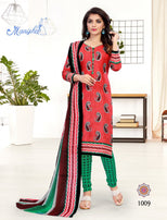 Manisha Dil Mange More Cotton Print Dress Catalog