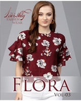 Flora Tops Vol-3 Western Tops Catalog Collection