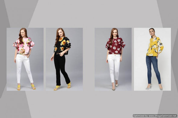 Flora Tops Vol-3 Western Tops Catalog Collection