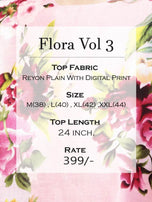 Flora Tops Vol-3 Western Tops Catalog Collection