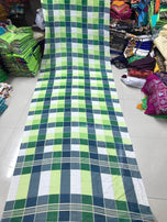 Nakshatra Silk Cotton Silk Checks Print Saree Catalog Collection