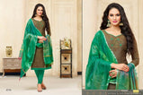 R nx Banarasi Style Two tone heavy silk Dress Material Catalog
