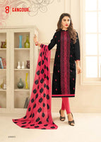 Gangour Divyanshi Vol-1 Ladka Jacquard Straight Pattern Suits Catalog