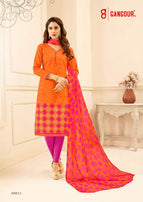 Gangour Divyanshi Vol-1 Ladka Jacquard Straight Pattern Suits Catalog