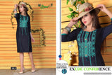 Gopal Fiona Denim With Work Kurtis Catalog Collection