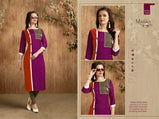 Manas Creation Swara Vol-1 Rayon Kurtis Catalog Collection