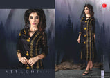 Itrana Black Beauty Cotton Satin Printed Kurtis Catalog Wholesaler