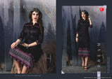 Itrana Black Beauty Cotton Satin Printed Kurtis Catalog Wholesaler