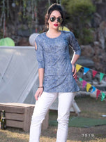 Remix Western Cotton Lycra Short Tops Catalog Collection