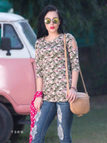 Remix Western Cotton Lycra Short Tops Catalog Collection