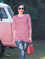 Remix Western Cotton Lycra Short Tops Catalog Collection