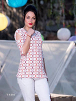 Remix Western Cotton Lycra Short Tops Catalog Collection