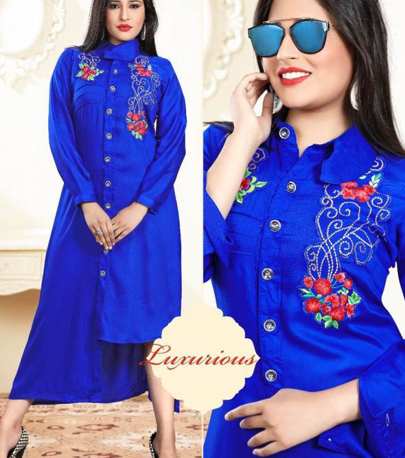Mirabella 14kg Rayon Fancy Kurti Catalog Collection