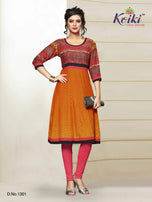 Koiki Umbrella Rayon and Jute XXL Size Kurti Catalog Collection