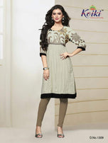 Koiki Umbrella Rayon and Jute XXL Size Kurti Catalog Collection