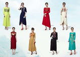 Florence Embroidered Kurti Catalog Collection