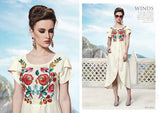 Florence Embroidered Kurti Catalog Collection