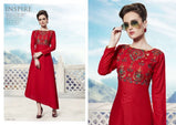 Florence Embroidered Kurti Catalog Collection
