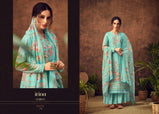 Glossy Irina Sara Palazzo Style Cotton Digital Print Suits Catalog