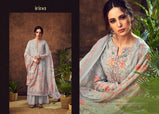 Glossy Irina Sara Palazzo Style Cotton Digital Print Suits Catalog