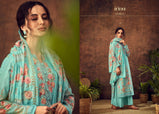 Glossy Irina Sara Palazzo Style Cotton Digital Print Suits Catalog