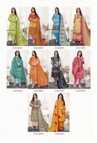 Razia Sultan Vol-26 Karachi Cotton Dress Material Catalog