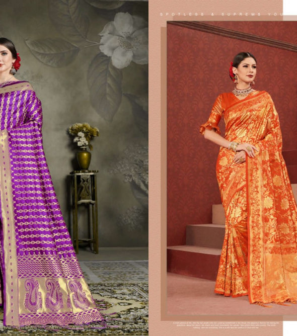 YNF Mayra Tanchui Art Silk Saree Catalog Collection