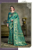 YNF Omnah Vol-7 Tanchui Art Silk Saree Catalog Collection