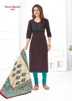 Shree Ganesh Samaira Vol-6 Printed Cotton Suits Catalog