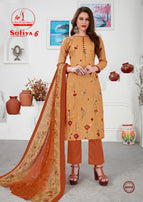 Miss World Sofiya Vol-6 Karachi Special Printed Cotton Suits Catalog