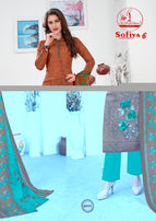 Miss World Sofiya Vol-6 Karachi Special Printed Cotton Suits Catalog