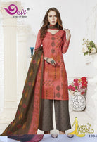 Devi Miss World Printed Cotton Suits Catalog Collection