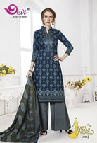 Devi Miss World Printed Cotton Suits Catalog Collection