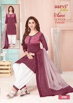 Aarvi Special Patiyala Vol-11 Readymade Salwar Suit Catalog