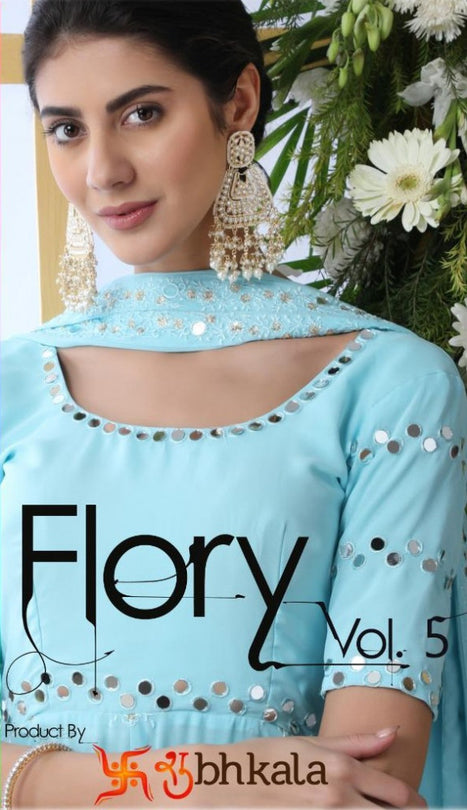 Shubhkala Flory Vol-5 Fancy Designer Salwar Suits Catalog