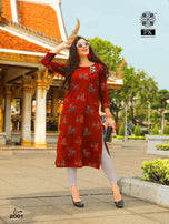 Aradhana PK Liva Vol-2 Heavy Rayon Printed Casual Kurti Catalog