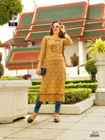 Aradhana PK Liva Vol-2 Heavy Rayon Printed Casual Kurti Catalog