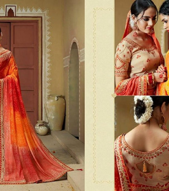 Kessi Bandhej Vol-11 Bandhani Fancy Saree Catalog Collection