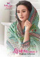 Mishri Creation Lawn Cotton Vol-3 Premium Collection Catalog