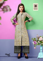 Kiana Hayat Kurti with Palazzo Catalog Collection