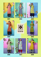 Kiana Hayat Kurti with Palazzo Catalog Collection