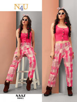 Tunic House N4U naaz Cotton Flex Print Pant Catalog