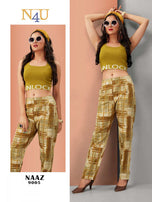 Tunic House N4U naaz Cotton Flex Print Pant Catalog