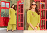Tunic House Neha Plazo Kurti With Palazzo Catalog