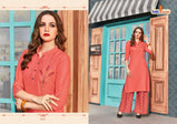 Tunic House Neha Plazo Kurti With Palazzo Catalog