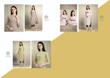Alpha Queen Vol-16 Poly Rayon Straight Kurti With Hand Work Kurti Catalog