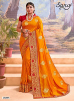 Saroj Sayrana Vichitra Silk Saree Catalog Collection