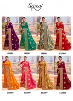 Saroj Sayrana Vichitra Silk Saree Catalog Collection