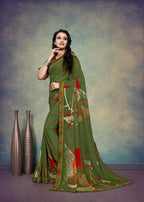 Kodas Desire Weightless Printed Daily Wear Saree Catalog Collection